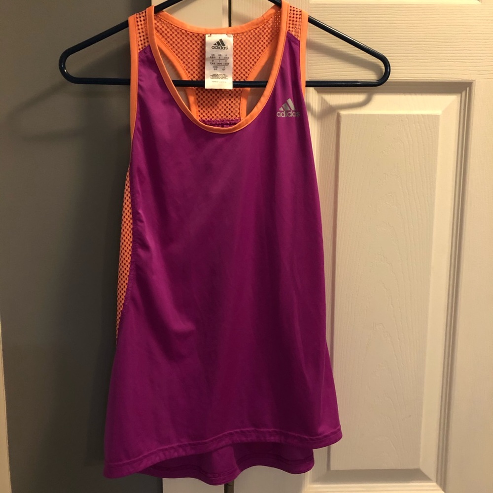 Adidas women’s small running tank top